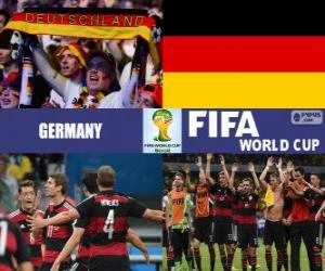 yapboz Almanya, sınıflandırma, Brezilya 2014 kutluyor